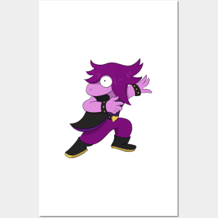 Deltarune Susie Posters and Art